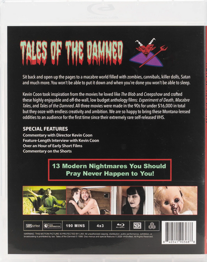 [Pre-Order] Tales of the Damned: Three Movies by Kevin Coon - Limited Edition (VHSH-024)(Exclusive)