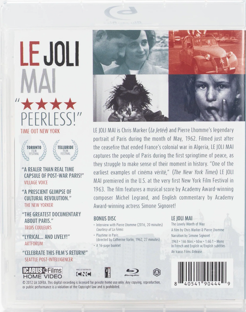[Pre-Order] Le Joli Mai (The Lovely Month of May): Limited Edition (IC-009)(Exclusive)