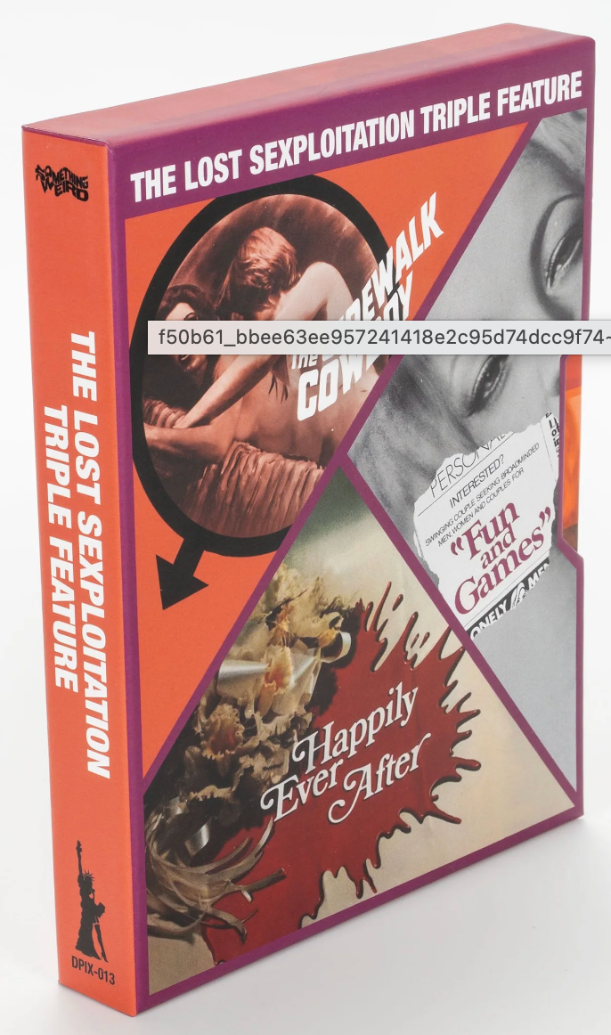[Pre-Order] The Lost Sexploitation Triple Feature: Limited Edition (DPIX-013)(Exclusive)