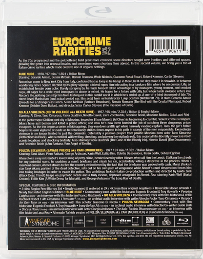 [Pre-Order] Eurocrime Rarities: Volume 2 - Limited Edition (VSL-028)(Exclusive)