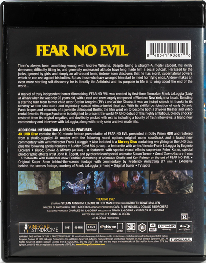 [Pre-Order] Fear No Evil 4K: Limited Edition (VS-543)(Exclusive)