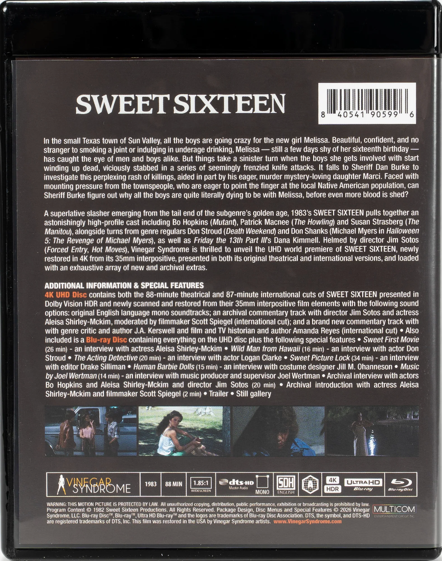 [Pre-Order] Sweet Sixteen 4K: Limited Edition (VS-545)(Exclusive)