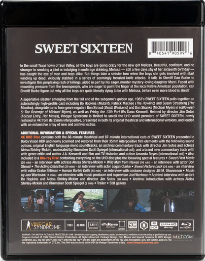 [Pre-Order] Sweet Sixteen 4K: Limited Edition (VS-545)(Exclusive)