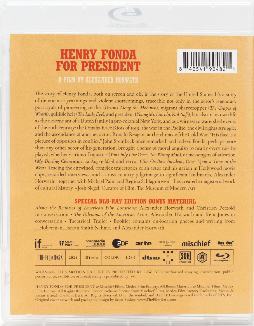 [Pre-Order] Henry Fonda for President: Limited Edition (TFD-009)(Exclusive)