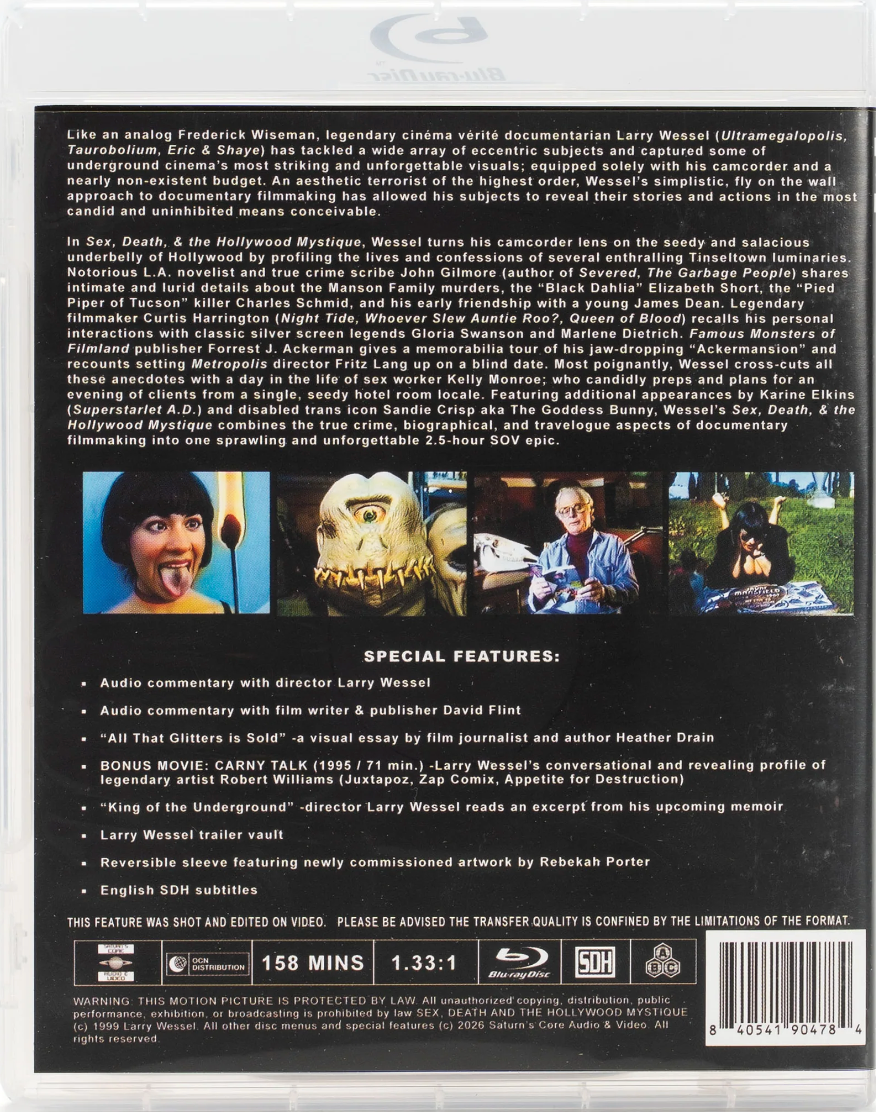 [Pre-Order] Sex, Death and the Hollywood Mystique: Limited Edition (SC-065)(Exclusive)