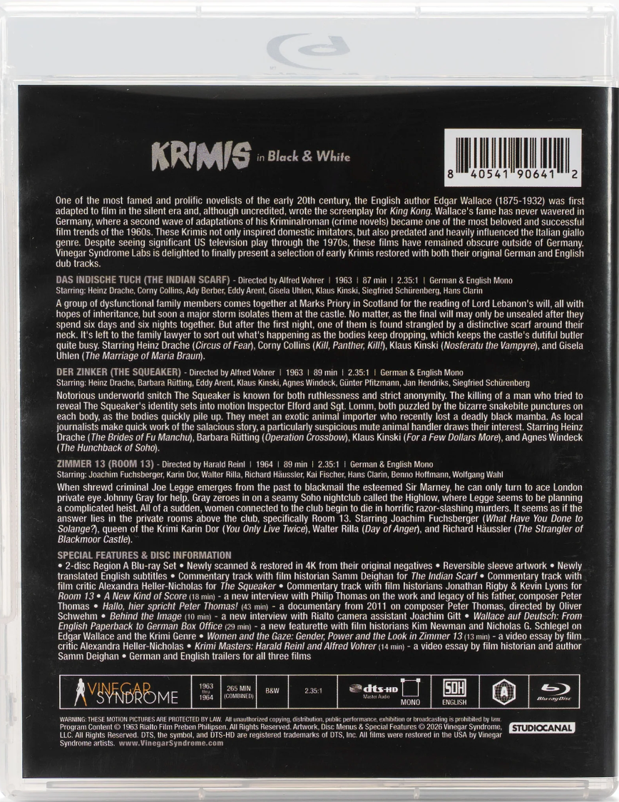 [Pre-Order] Krimis in Black and White: Limited Edition (VSL-029)(Exclusive)
