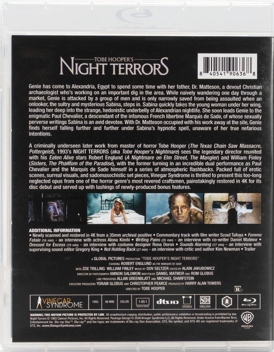 [Pre-Order] Tobe Hooper's Night Terrors: Limited Variant Edition (VS-550)(Exclusive)