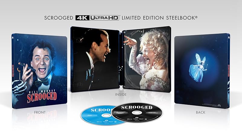 [Pre-Order] Scrooged 4K SteelBook