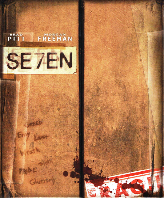 Seven 1-Click SteelBook (Se7en)(1995)(ME#14)(Hong Kong)