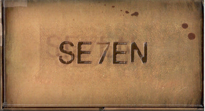 Seven 1-Click SteelBook (Se7en)(1995)(ME#14)(Hong Kong)