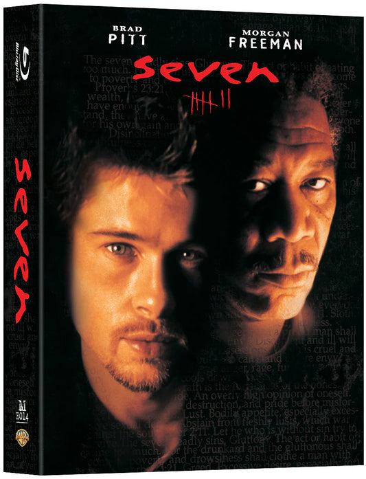 Seven Double Lenticular SteelBook (Se7en)(1995)(ME#14)(Hong Kong)