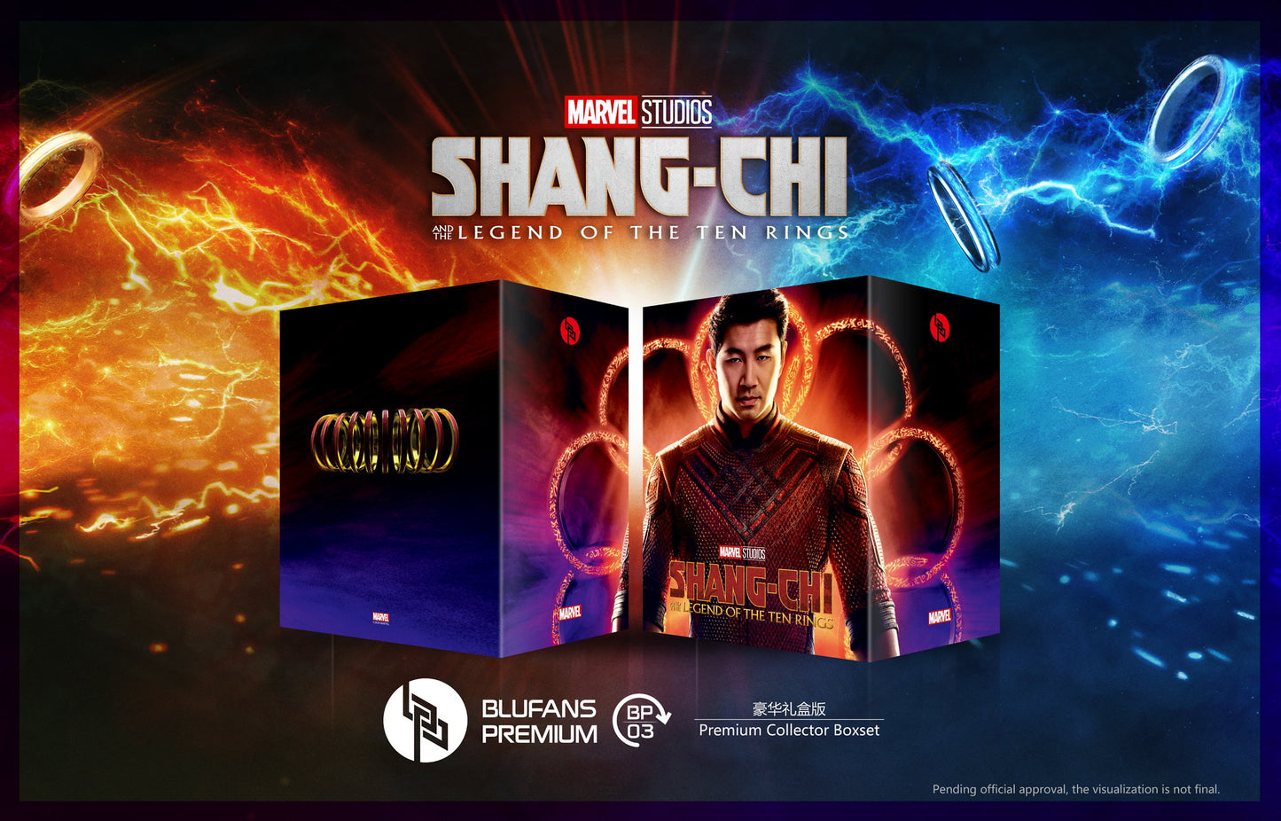 Shang-Chi and the Legend of the Ten Rings 4K 1-Click SteelBook (BP#003)(China)(EMPTY)(Slip Box)