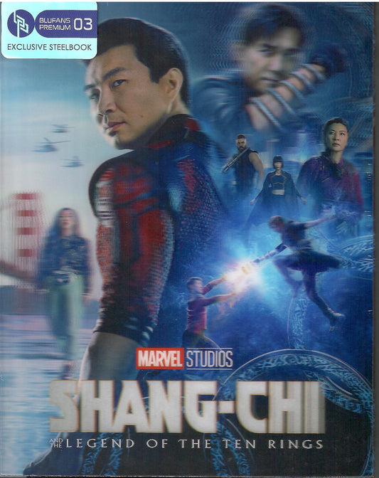 Shang-Chi and the Legend of the Ten Rings Lenticular SteelBook (BP#003)(EMPTY)(China)