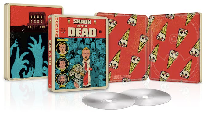 Shaun of the Dead 4K SteelBook: 20th Anniversary Edition