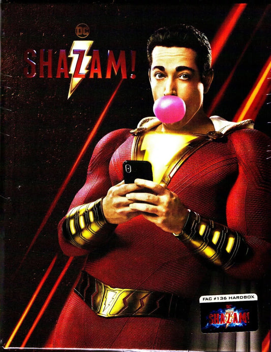 Shazam! 3D & 4K 1-Click SteelBook (2019)(FAC#136)(Czech)