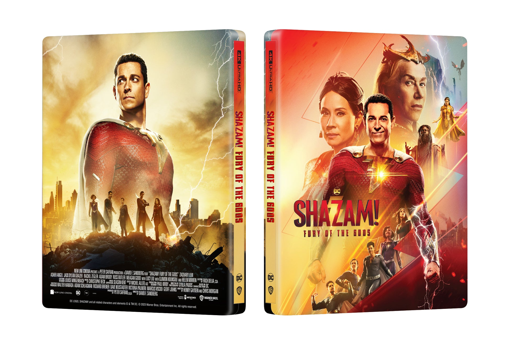 SHAZAM! FURY OF THE GODS: 4K Ultra HD Blu-ray/Blu-ray/DVD - DVD