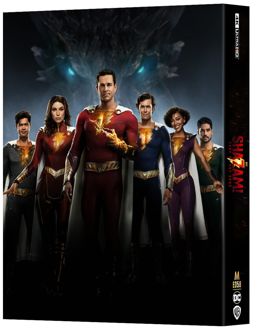 Shazam! - Fury of the Gods 4K Full Slip SteelBook (ME#58)(Hong Kong)