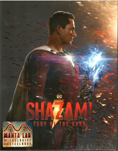 Shazam! - Fury of the Gods 4K Full Slip SteelBook (ME#58)(Hong Kong)