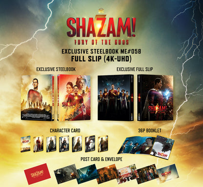 Shazam! - Fury of the Gods 4K 1-Click SteelBook (ME#58)(Hong Kong)