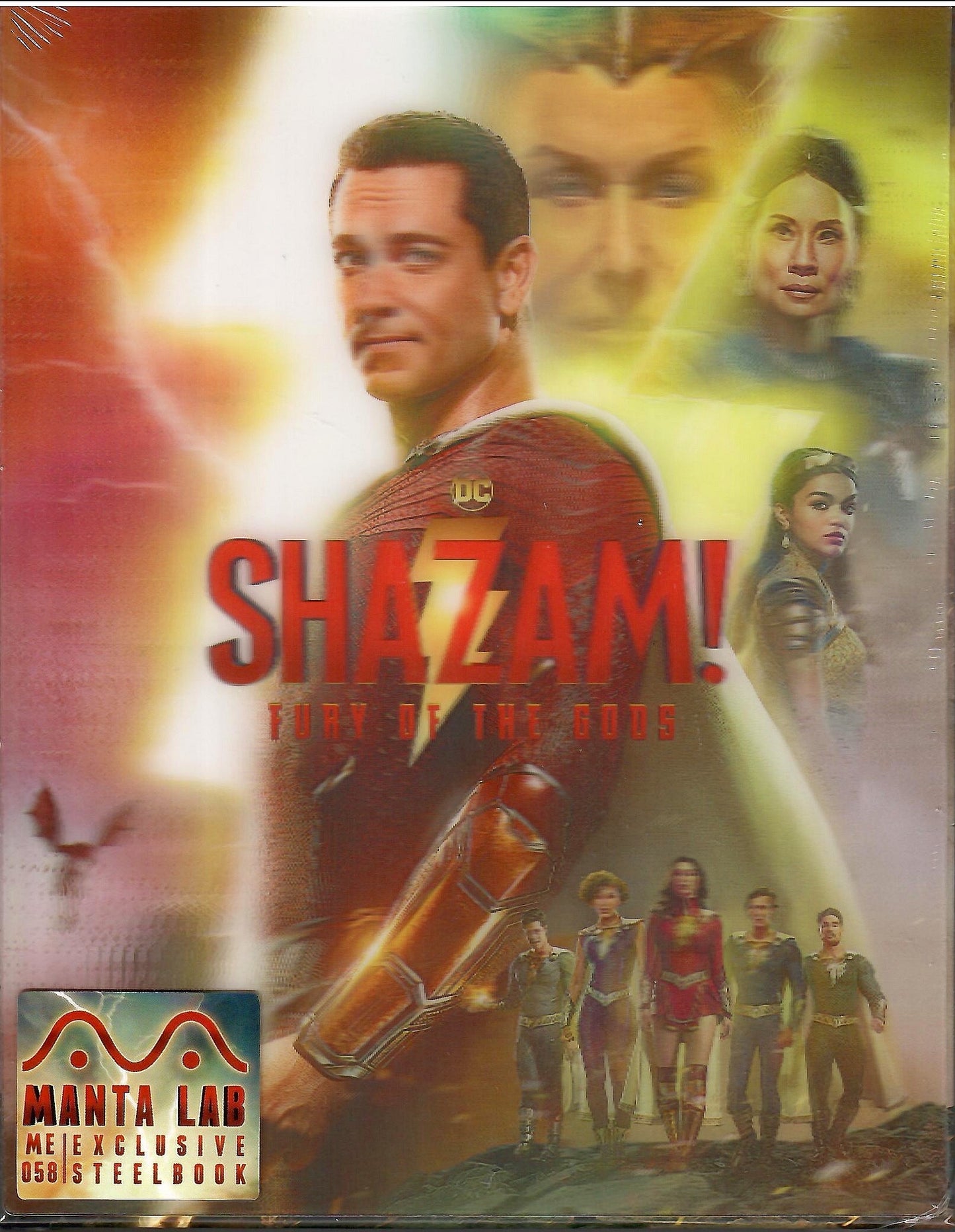 Shazam! - Fury of the Gods 4K 1-Click SteelBook (ME#58)(Hong Kong)