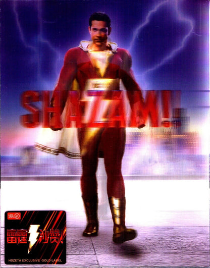 Shazam! 3D & 4K 1-Click SteelBook (2019)(HDZeta Gold Label)(China)