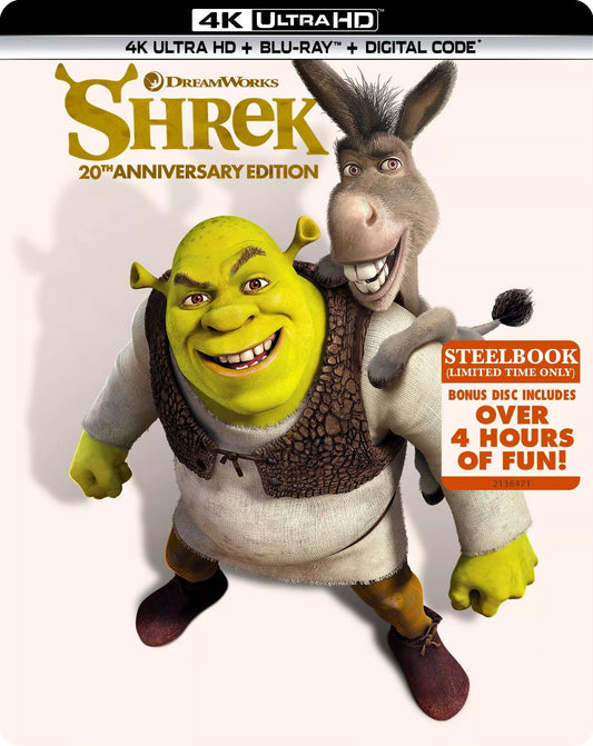 Shrek 4K SteelBook (2001)