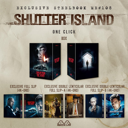 [Pre-Order] Shutter Island 4K 1-Click SteelBook (ME#108)(Hong Kong)
