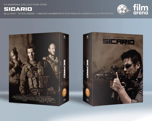 Sicario 1-Click SteelBook (2015)(FAC#35)(Czech)