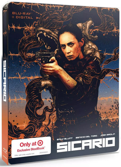 Sicario SteelBook (2015)(Exclusive)