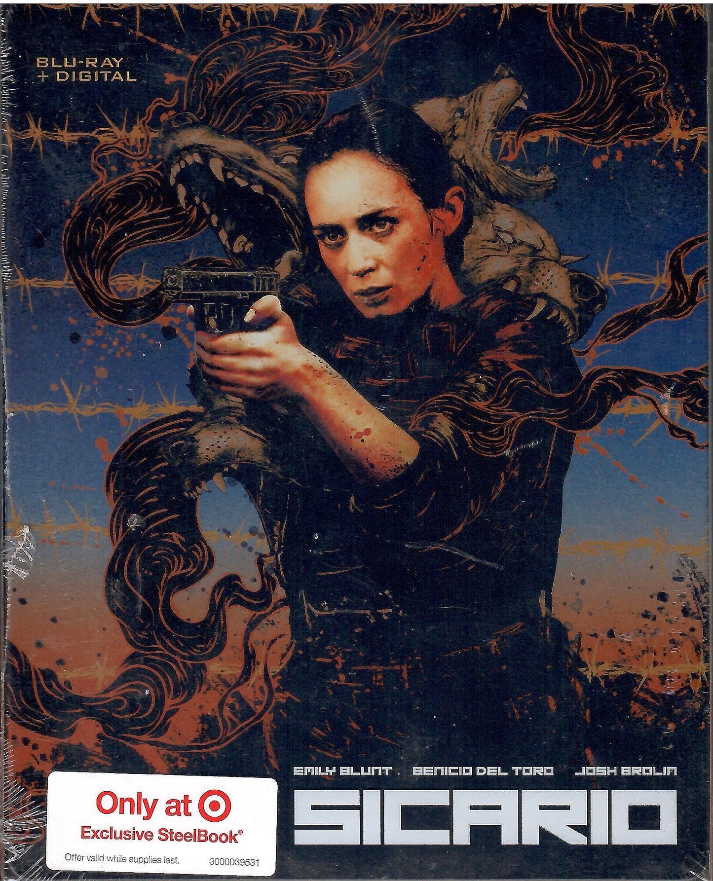 Sicario SteelBook (2015)(Exclusive)