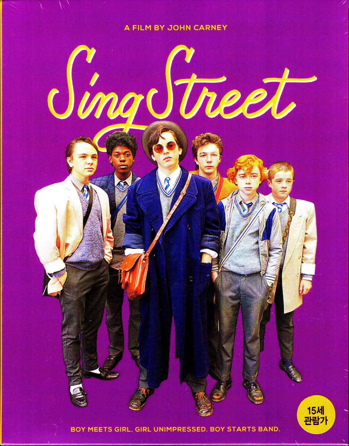 Sing Street Full Slip B SteelBook (2016)(Korea)