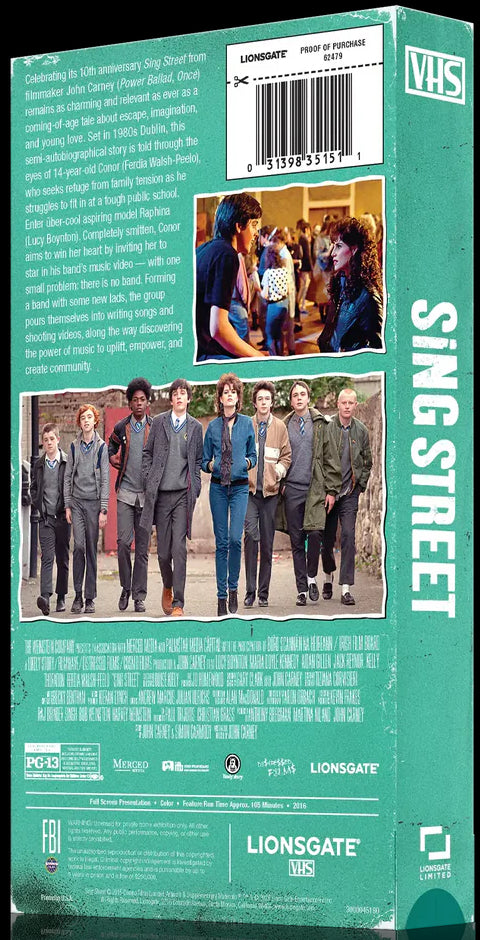 [Pre-Order] Sing Street VHS: Be Kind, Rewind Edition (2016)(Exclusive)