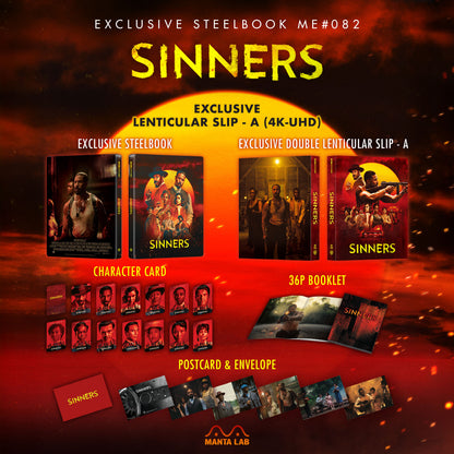 Sinners 4K 1-Click SteelBook (2025)(ME#82)(Hong Kong)