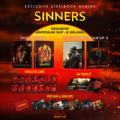 Sinners 4K 1-Click SteelBook (2025)(ME#82)(Hong Kong)