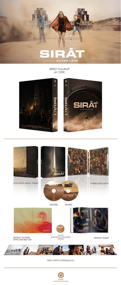 Sirat 4K Full Slip A1 SteelBook (2025)(KE#62)(Korea)