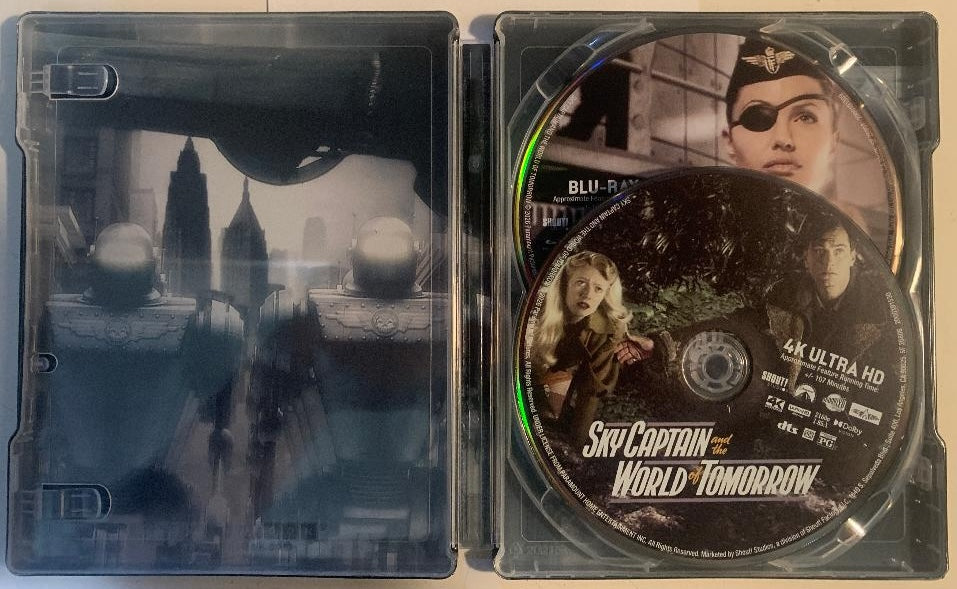 Sky Captain and the World of Tomorrow 4K SteelBook