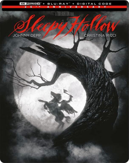 Sleepy Hollow 4K SteelBook: 25th Anniversary Edition