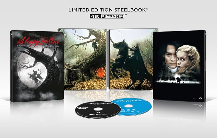 Sleepy Hollow 4K SteelBook: 25th Anniversary Edition