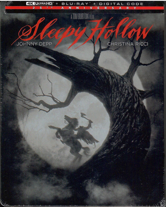 Sleepy Hollow 4K SteelBook: 25th Anniversary Edition