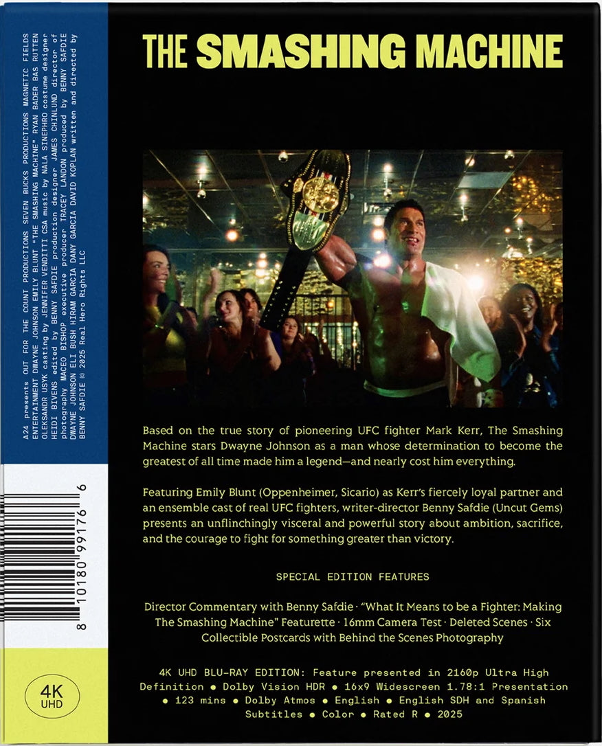 Smashing Machine 4K DigiPack