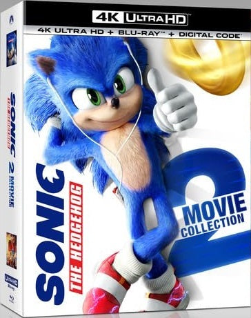 Sonic the Hedgehog 2-Movie Collection 4K SteelBook (2020-2022)