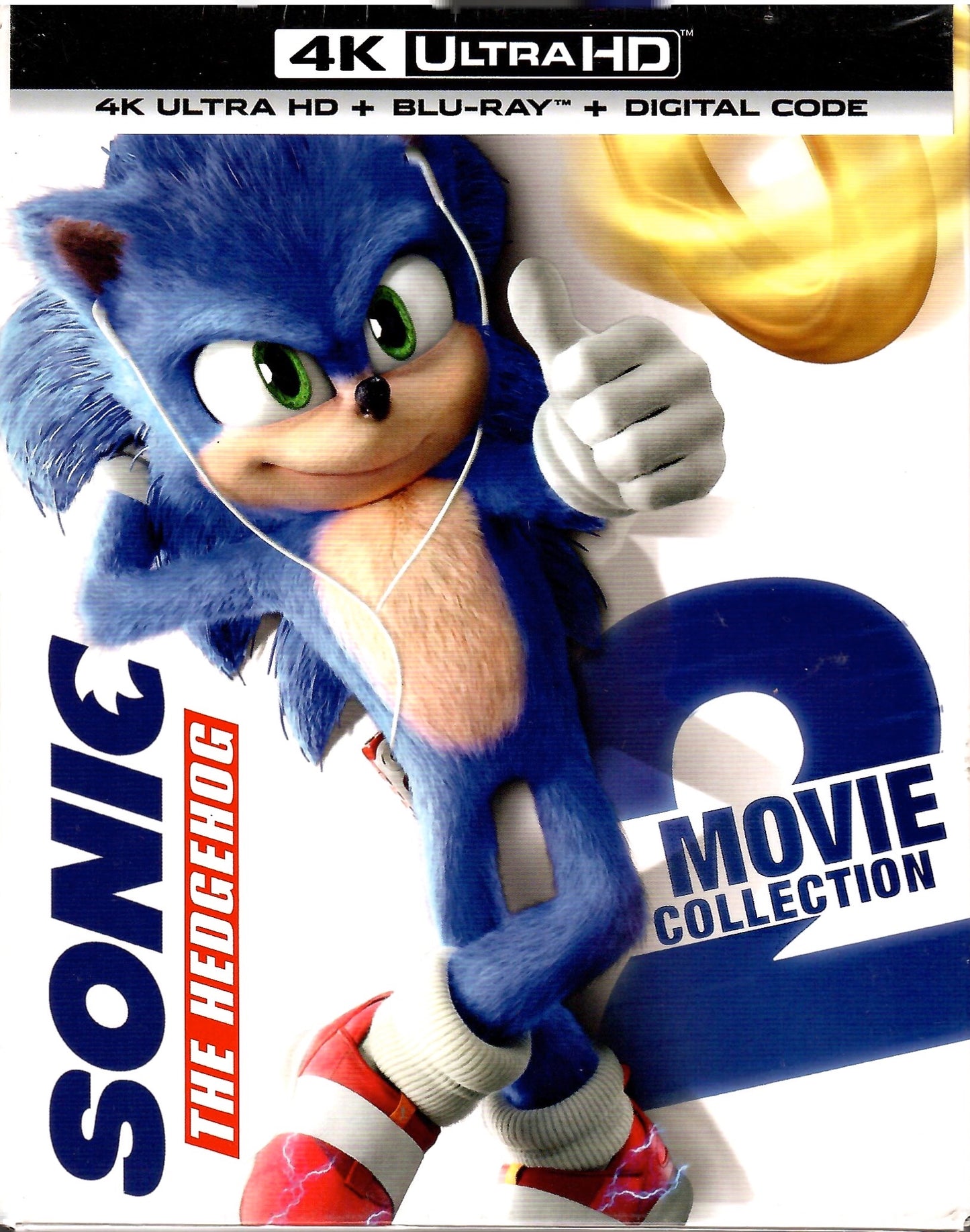 Sonic the Hedgehog 2-Movie Collection 4K SteelBook (2020-2022)