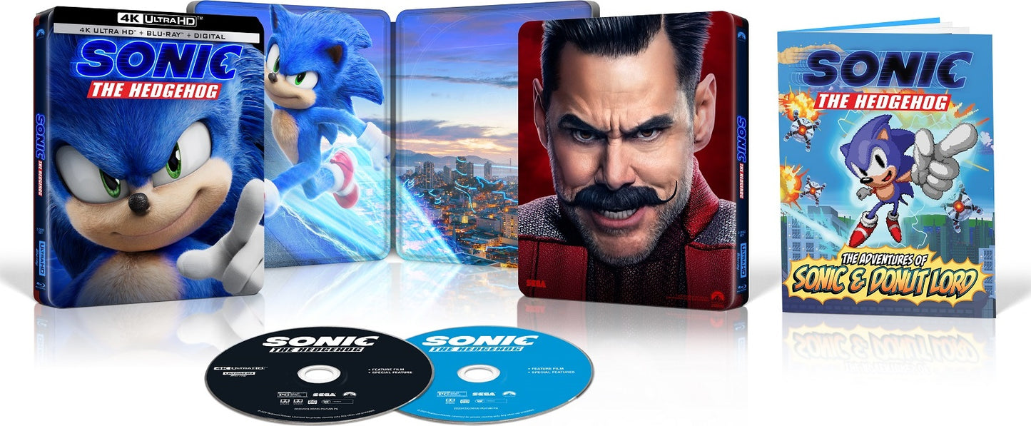 Sonic the Hedgehog 4K SteelBook (2020)