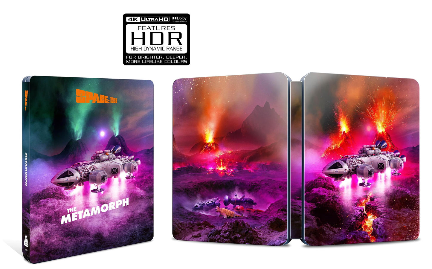 [Pre-Order] Space: 1999 - The Metamorph 4K SteelBook (UK)