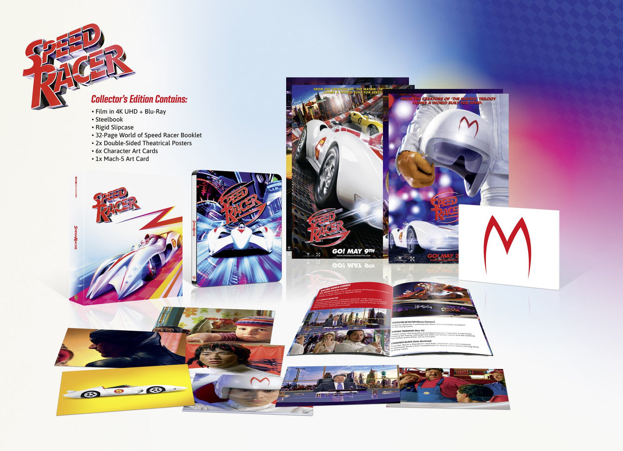 Speed Racer 4K SteelBook: Ultimate Collector's Edition (2008)(UK)