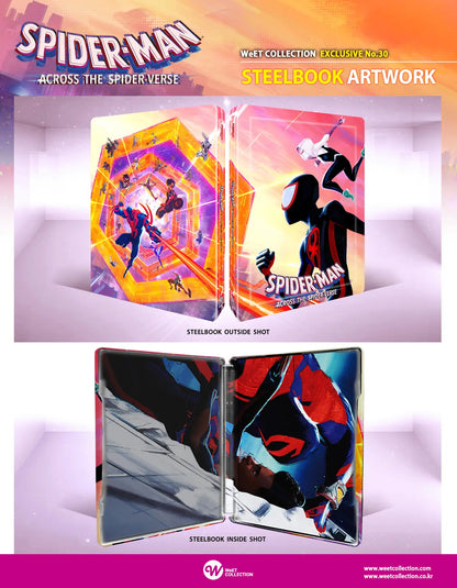 Spider-Man: Across the Spider-Verse 4K Lenticular B1 SteelBook (Re-release)(WCE#30)(Korea)