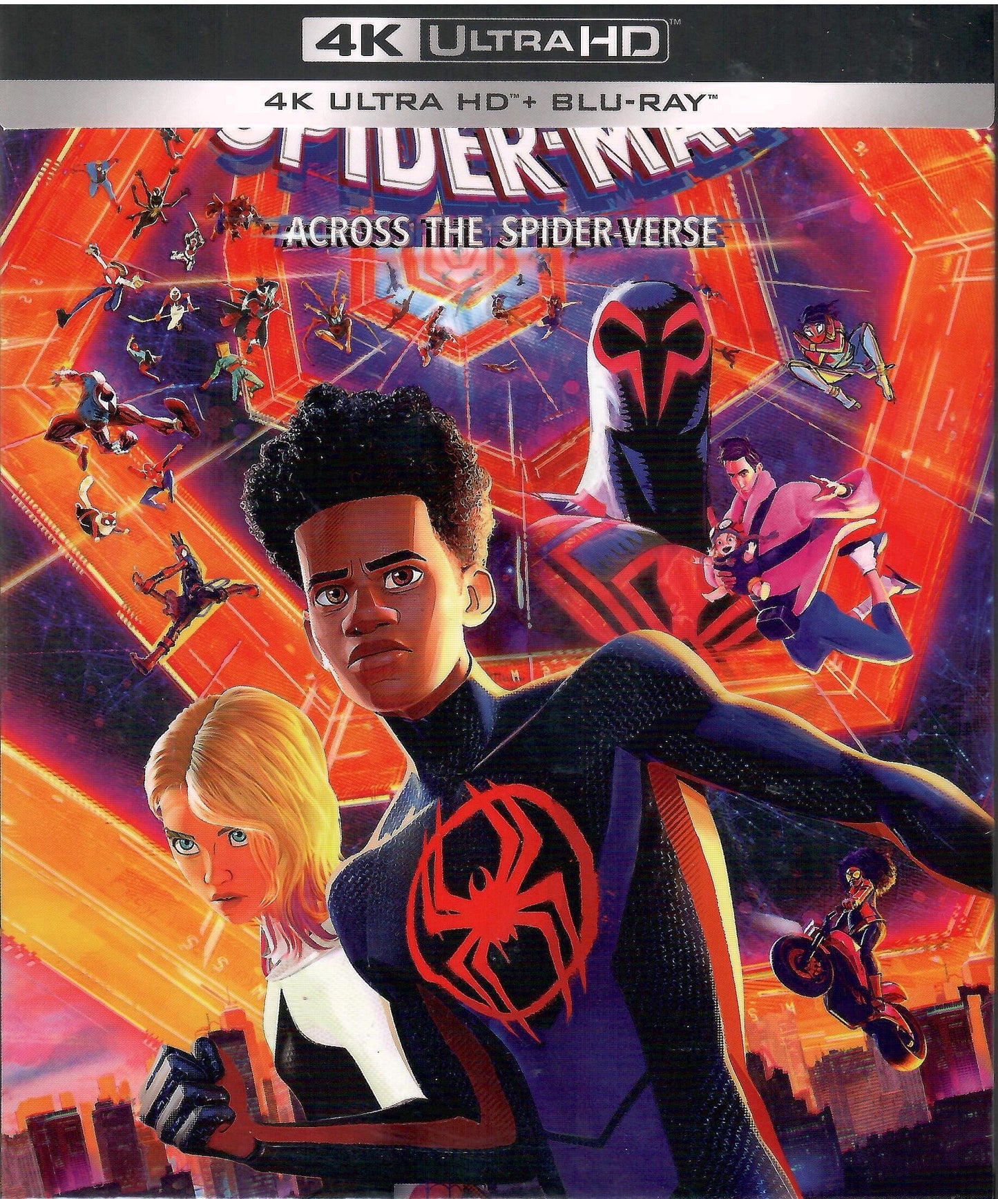 Spider-Man: Across the Spider-Verse 4K 1-Click SteelBook (ME#72)(Hong Kong)(EMPTY)(Slip Box)