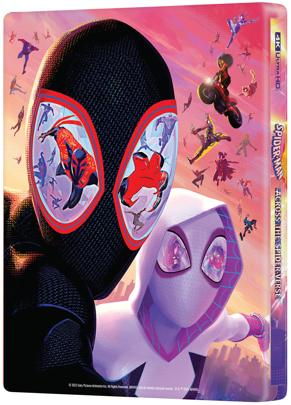 Spider-Man: Across the Spider-Verse 4K Full Slip SteelBook (ME#72)(Hong Kong)