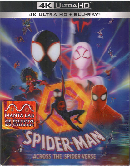 Spider-Man: Across the Spider-Verse 4K 1-Click SteelBook (ME#72)(Hong Kong)