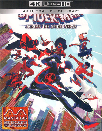 Spider-Man: Across the Spider-Verse 4K 1-Click SteelBook (ME#72)(Hong Kong)